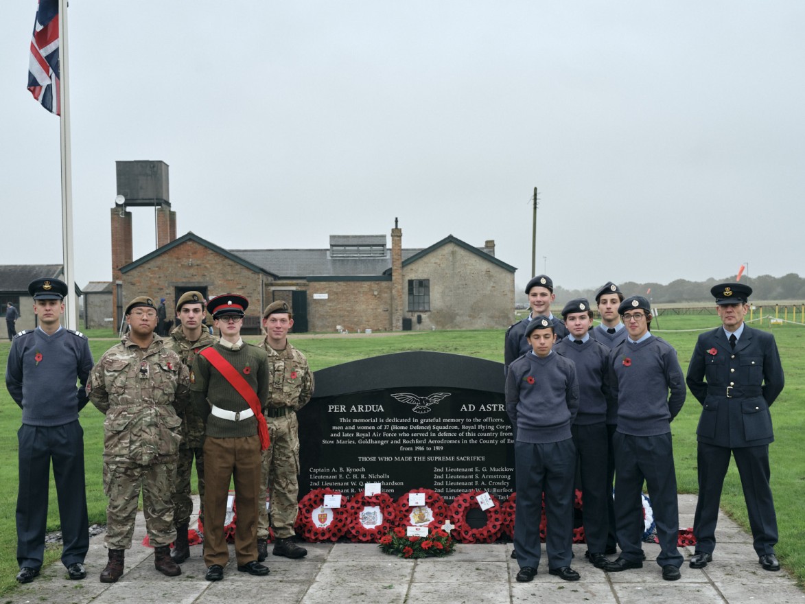Last year's Remembrance Parade at Stow