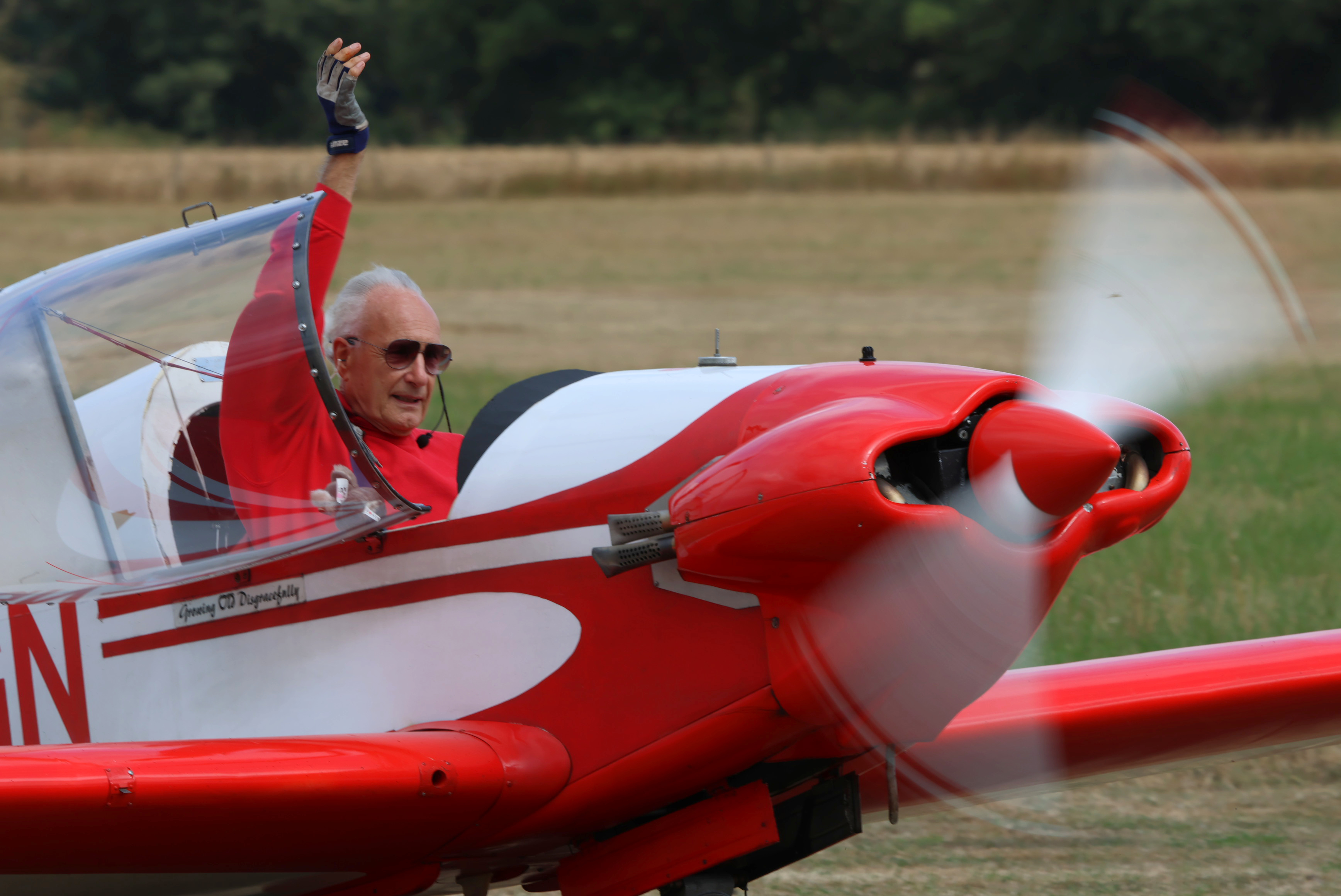 Bob Grimstead Retirement Last Display Photo: T Stone