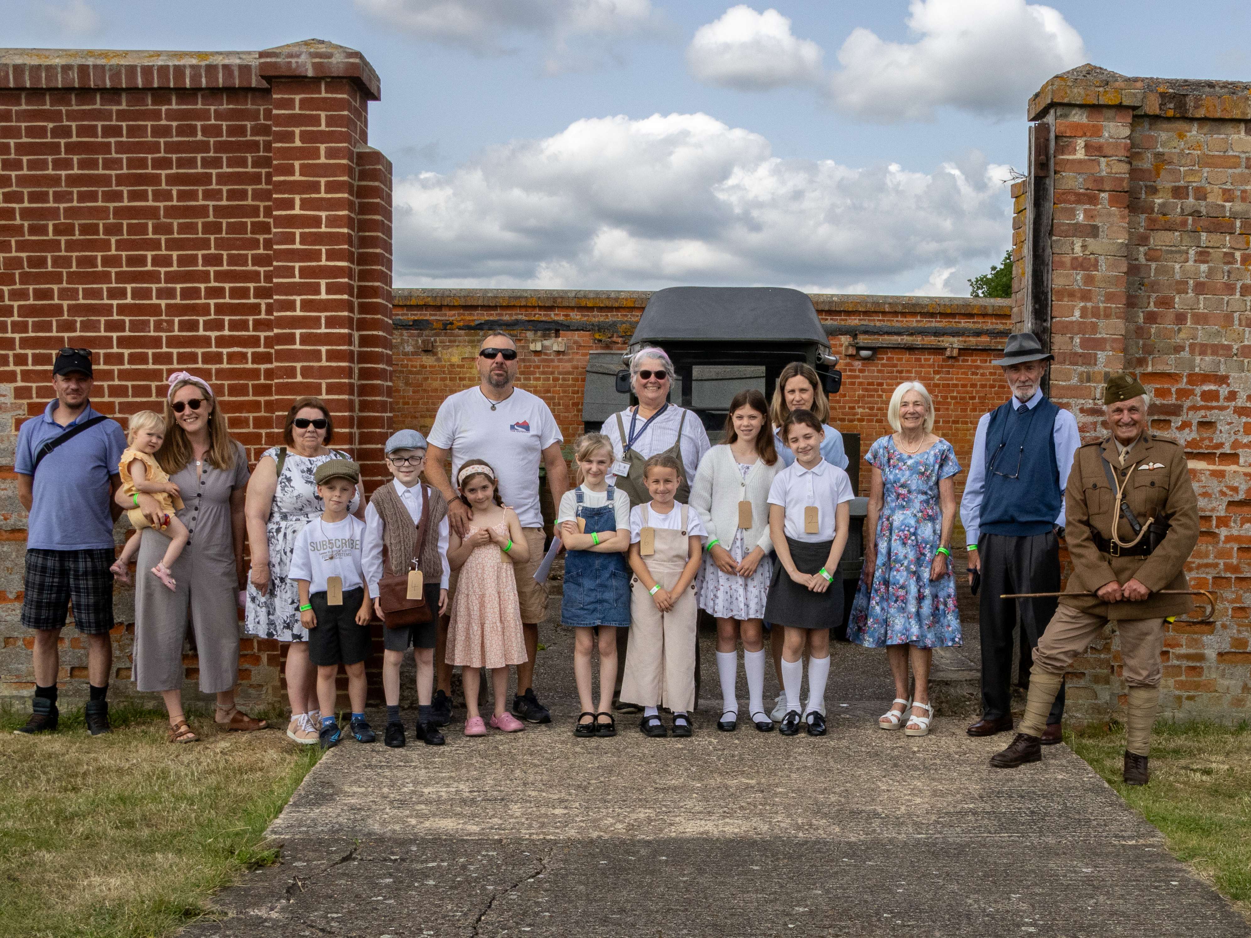 Evacuees!    event,    Stow    Maries    Great    War    Aerodrome,    PIC    CREDIT    ETHAN    HENSMAN    SMGWA