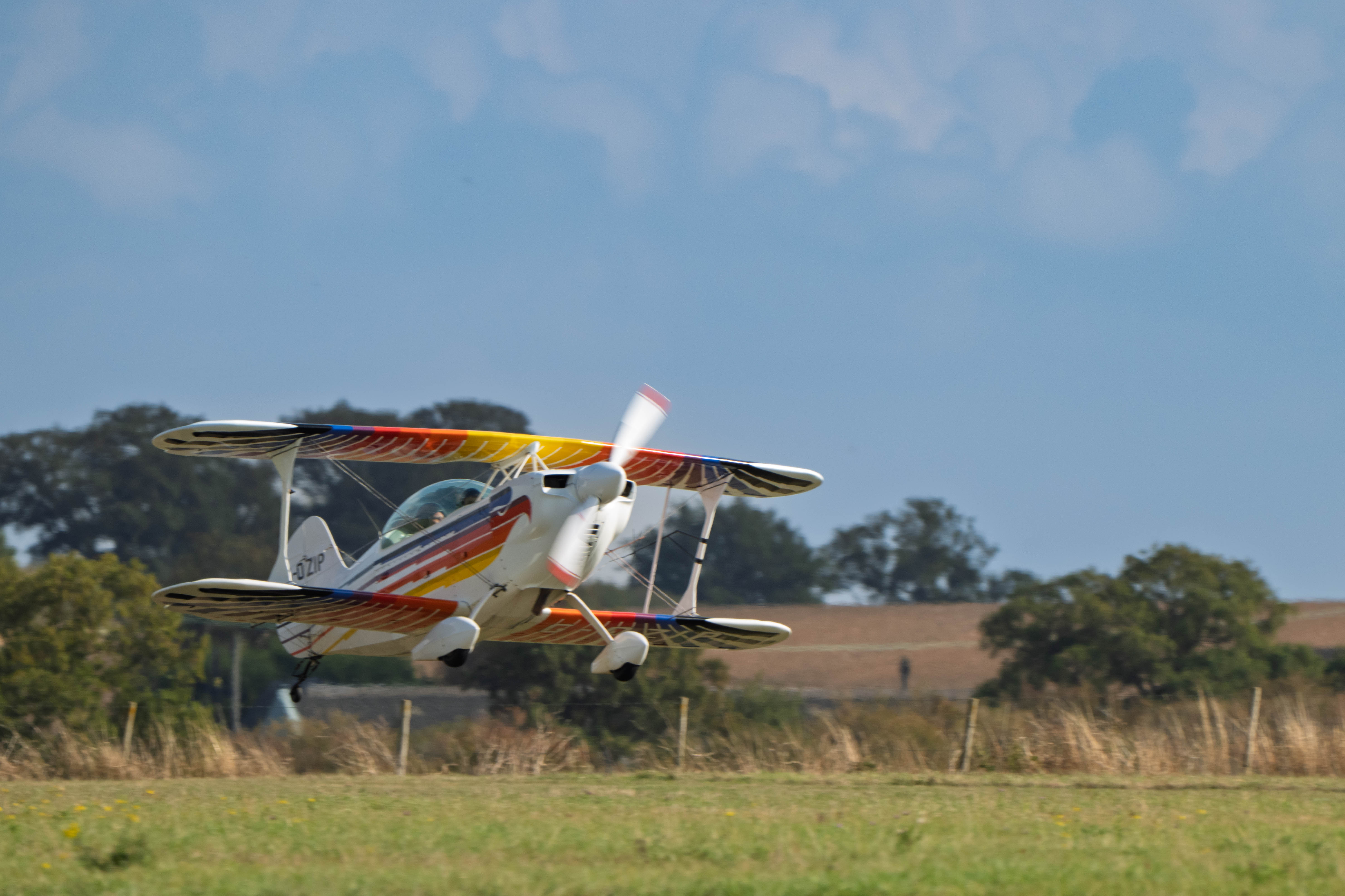 This Christen Eagle II aircraft was among the visitors to Stow credit Martin Johnson