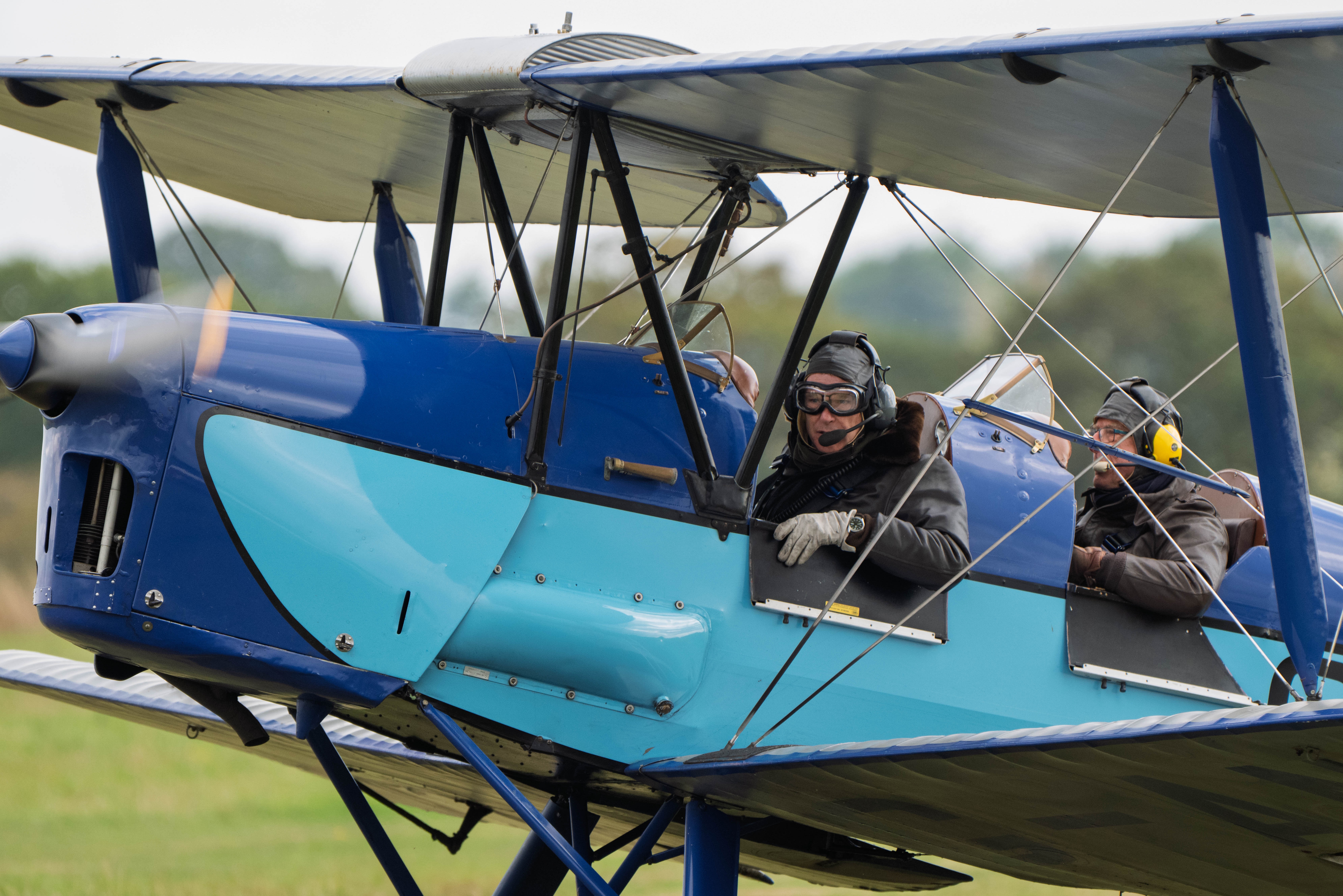 This classic DH82a Tiger Moth 2 was among the Fly-In arrivals credit Martin Johnson