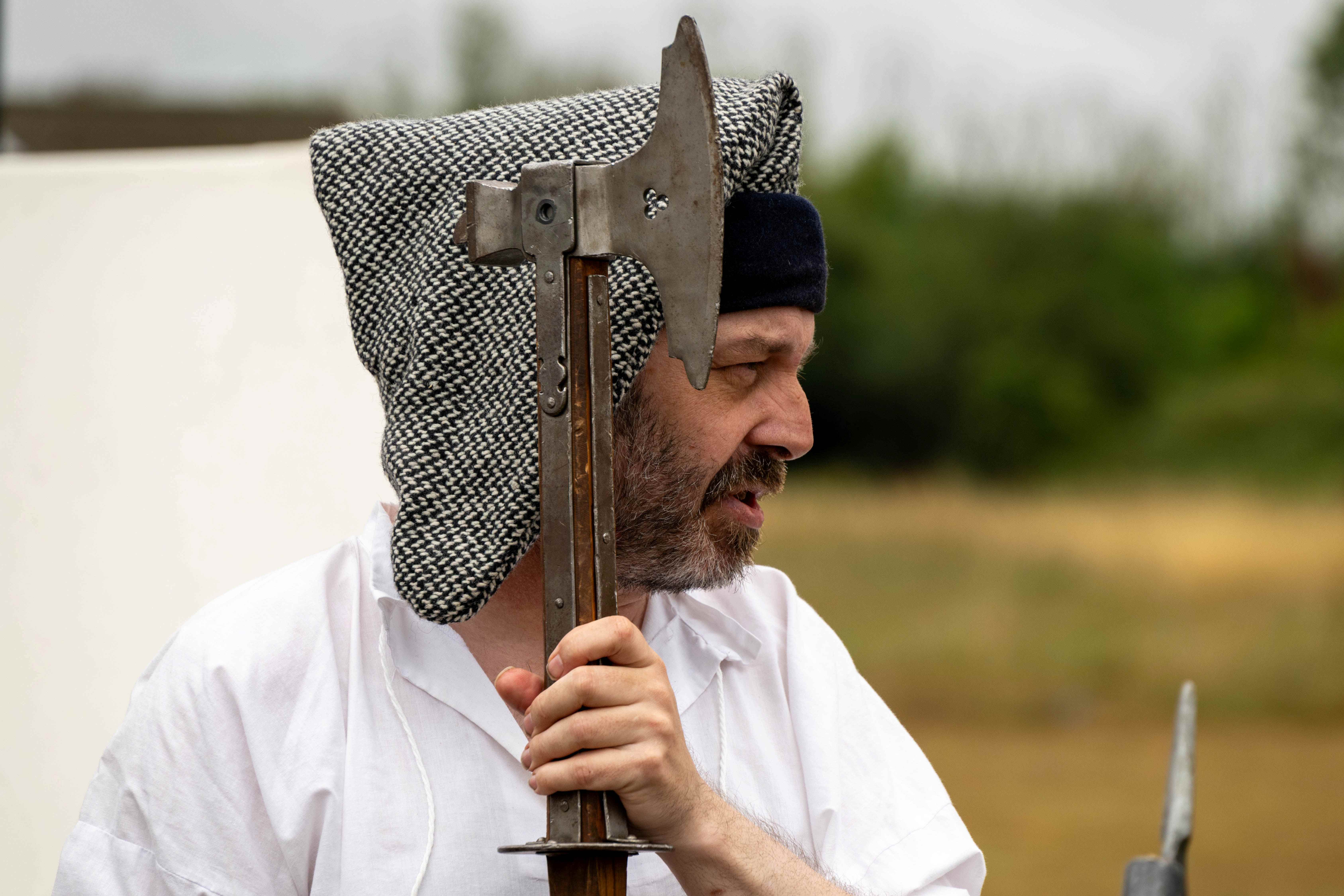 900 years of history came to life at Stow Maries Photo: Martin Johnson
