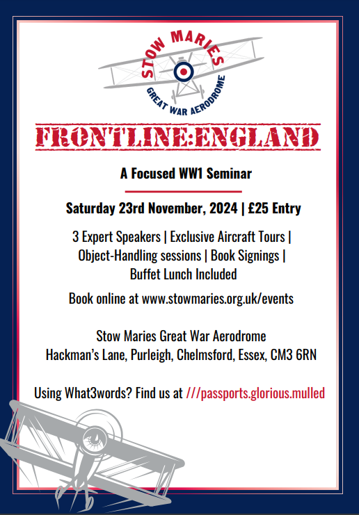 SMGWA        Frontline        England        Flyer