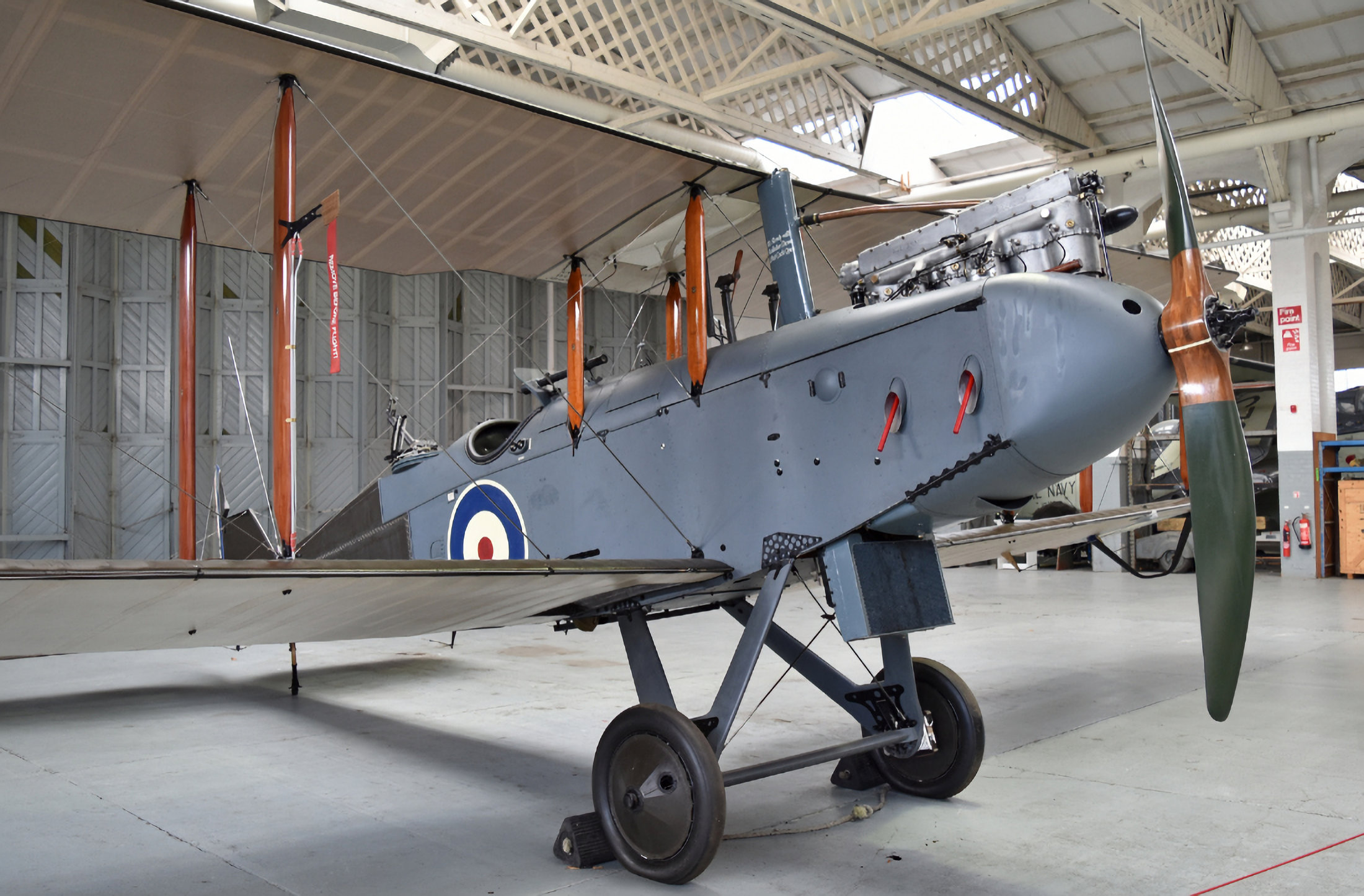 Airco                DH9                E8894                during                restoration                Photo:                Alan